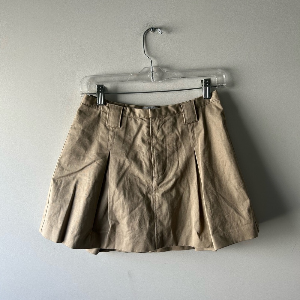 Rails khaki pleated skort